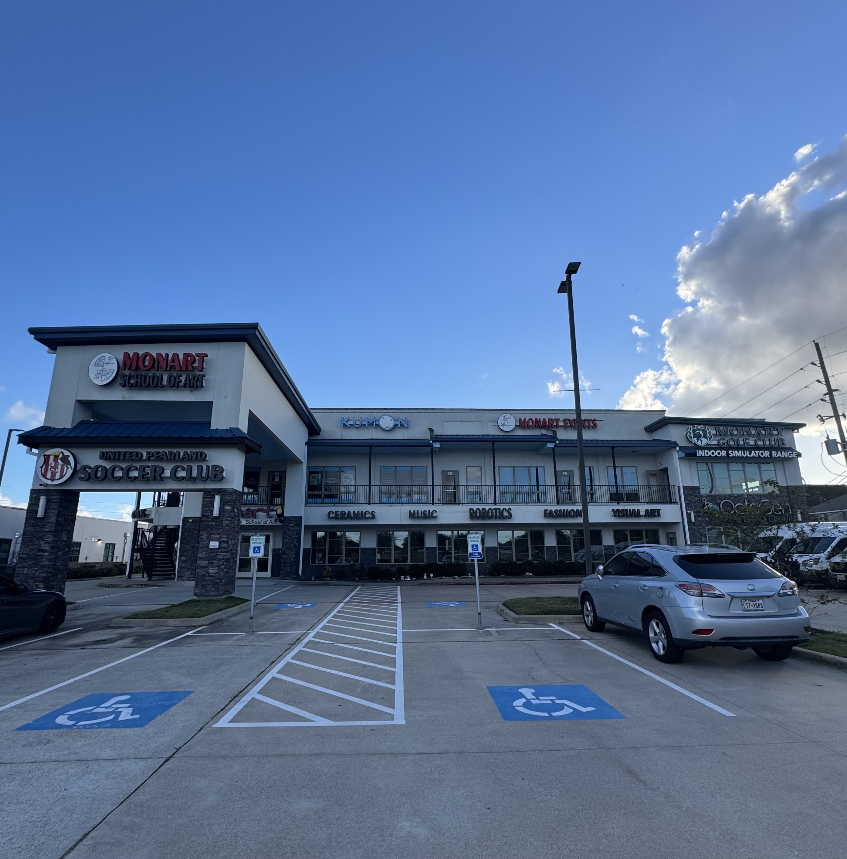 Monart Golf Club sign